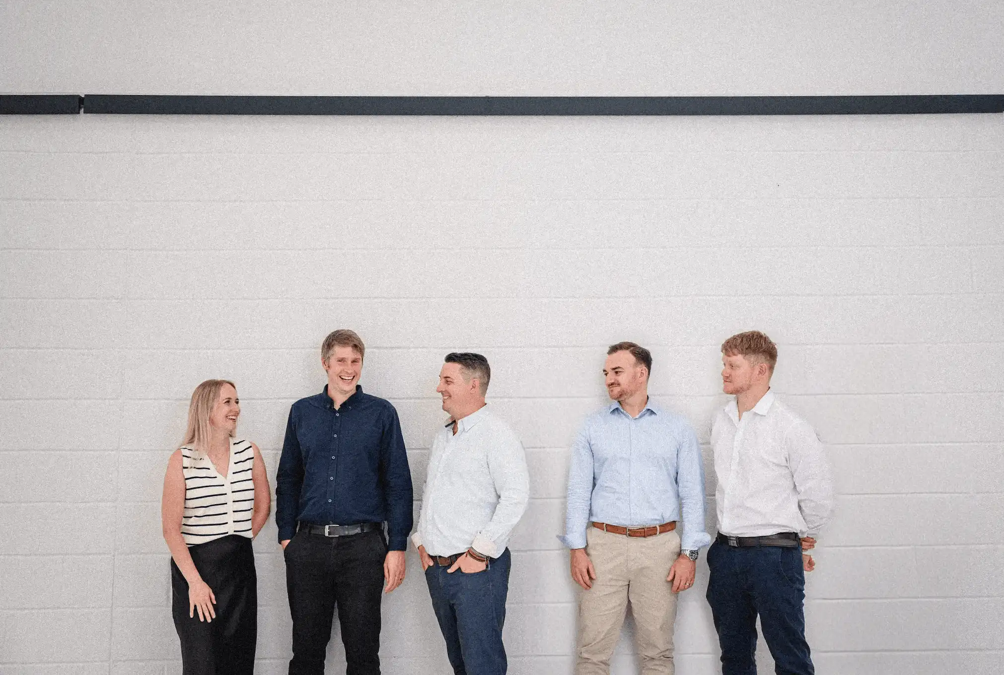 Commercial building project management team updated